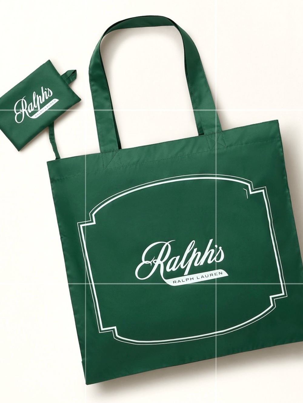 Ralph’s Coffee Packable Tote w/ Pouch